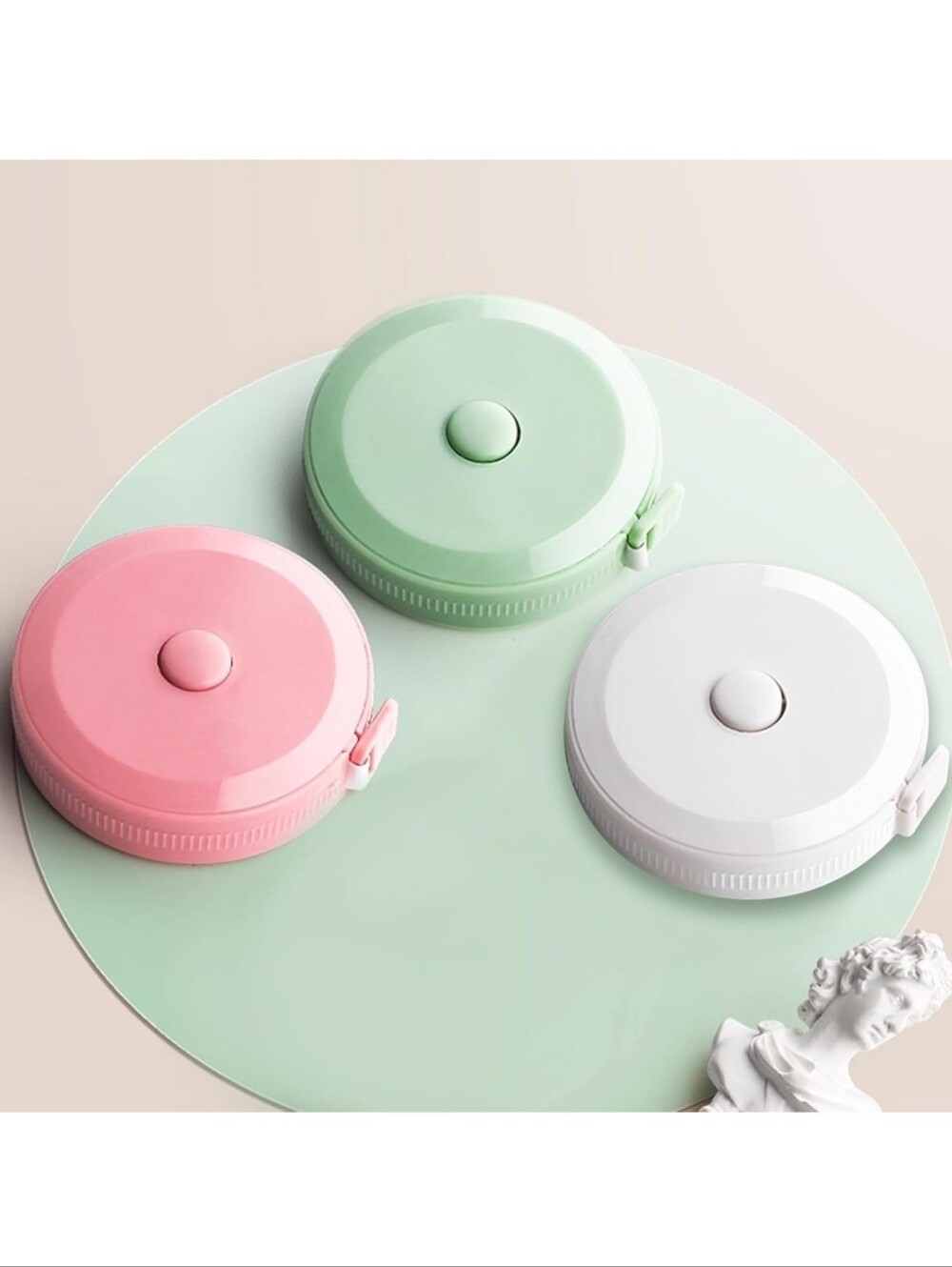 MINI MEASURE TAPE (Pick 2💗 💚🤍 Color) - Picture 7 of 8
